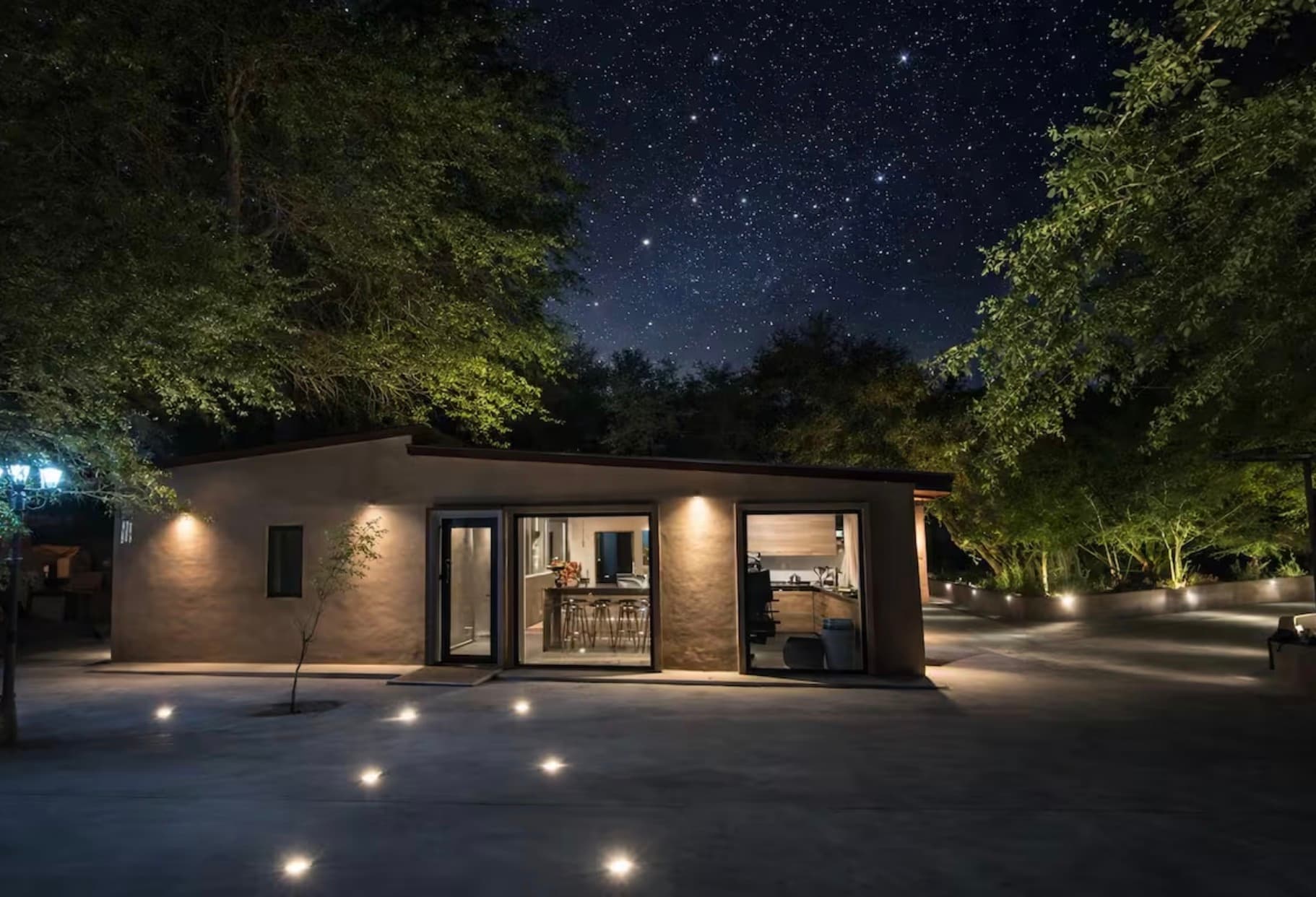 Atacama Arriera de noche bajo las estrellas